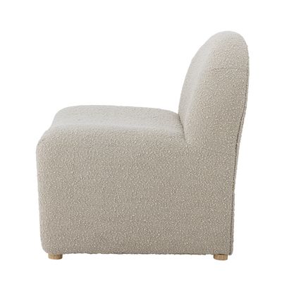 Neel Loungefåtölj Natur Polyester H74cm Bloomingville