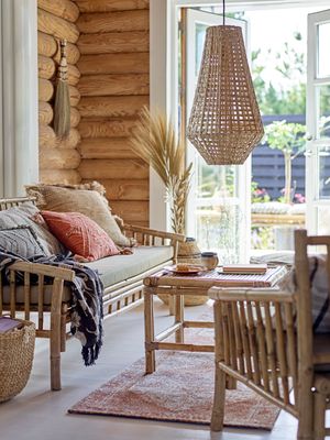 Soffbord Natur Bambu Sole | Bloomingville