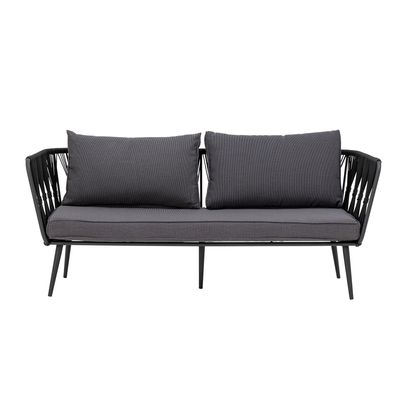 Soffa Svart Metall Pavone | Bloomingville