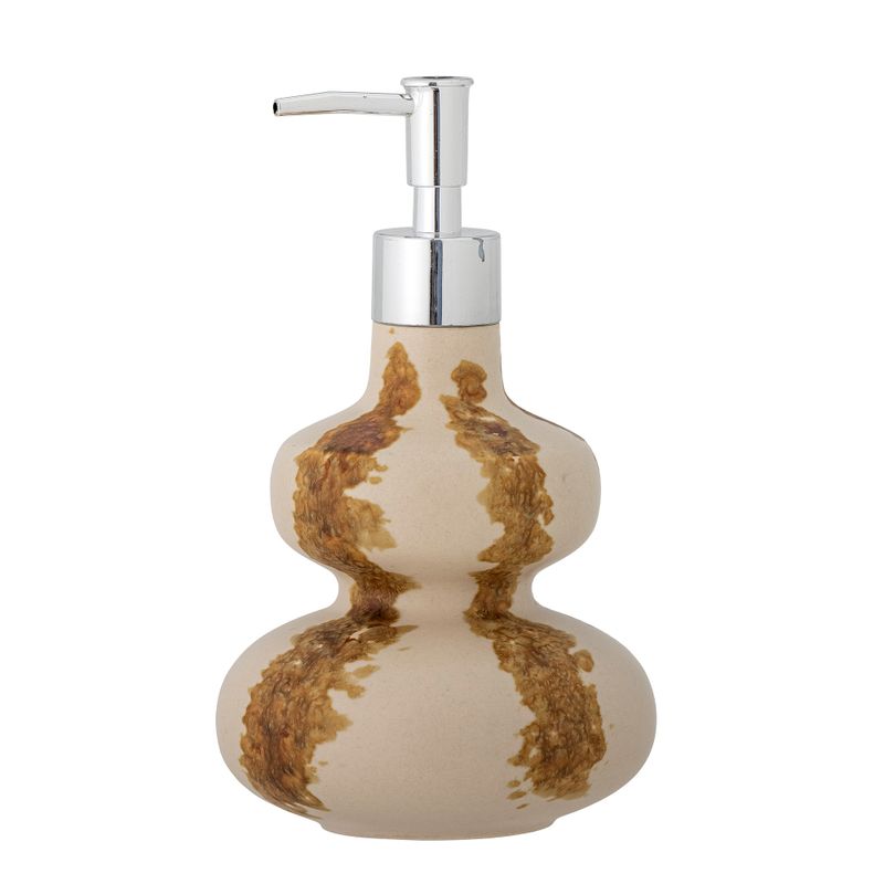 Tvålpump Brun Stengods Shirin | Bloomingville