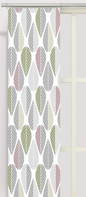 Blader rosa panellängd 2 pack Arvidssons Textil