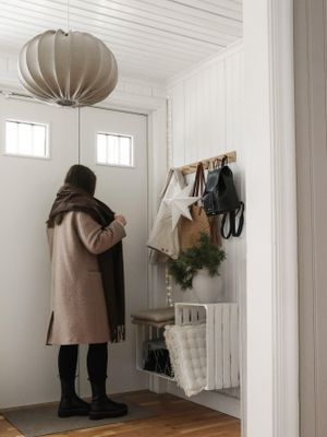 Hilma Takskärm Lin Natur 50cm | PR Home