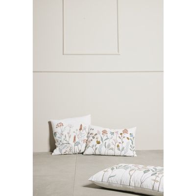 Lene Bjerre Inielle Kudde Benvit Bomull 60x40 cm