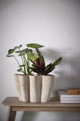 Lene Bjerre Valina Blomkruka Linne Keramik H21 cm