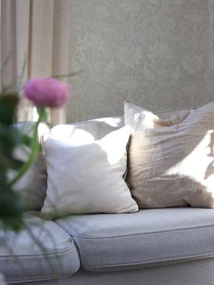 Svanefors Duni Kuddfodral Offwhite 45x45 cm