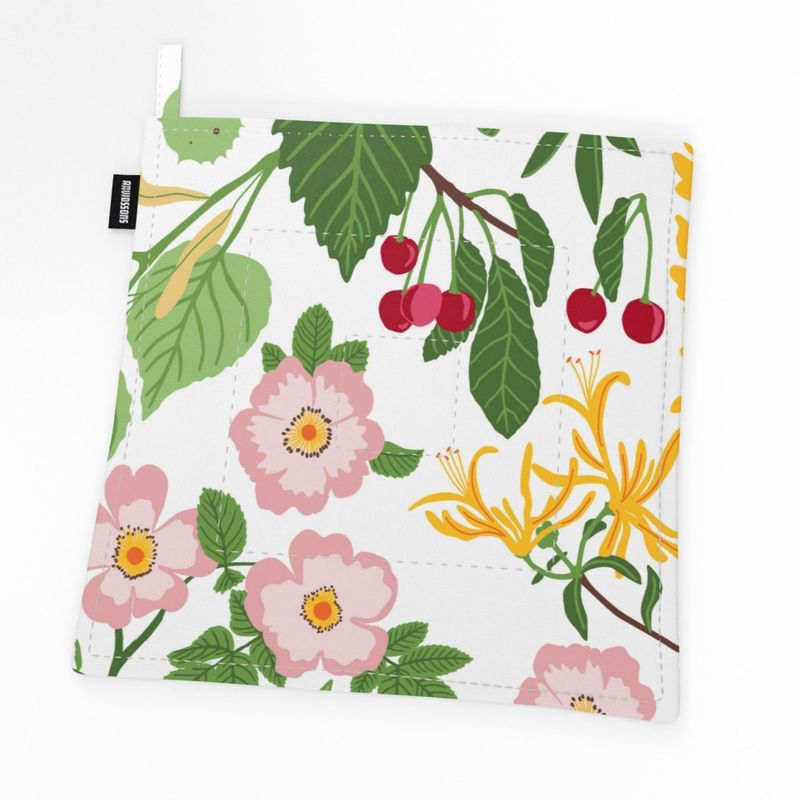 Haga grön grytlapp Arvidssons Textil