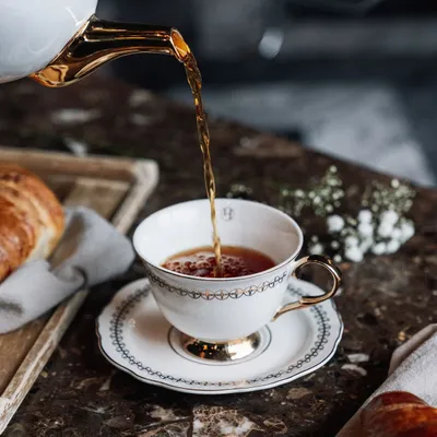 Hilke Collection Kopp med fat - Anima Gemella 2