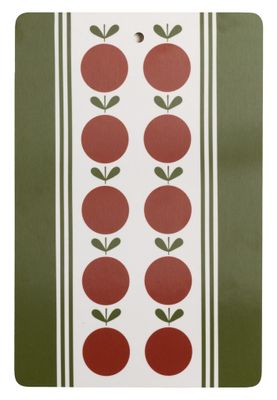 Frukt Och Kaka, Uppläggningsbräda, Rödgrön, 30X20C
