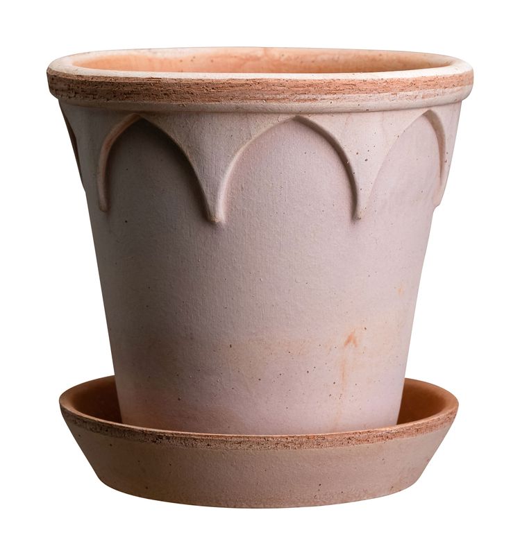 Bergs Potter Elizabeth RAW Kruka med Fat Ø25 cm, Rosa