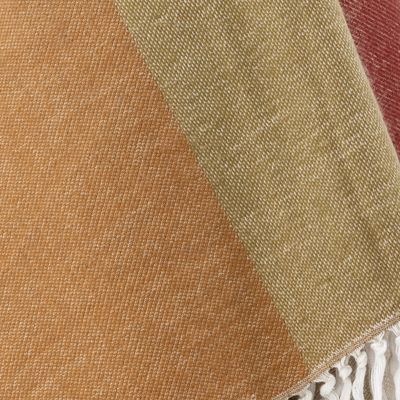 Ara Pläd Brun Akryl L150cm Bloomingville
