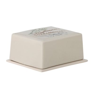 Smörask Natur Stengods Bea | Bloomingville