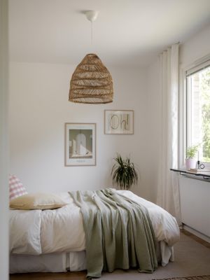 Maja Taklampa Wicker Natural 36cm Natur | PR Home