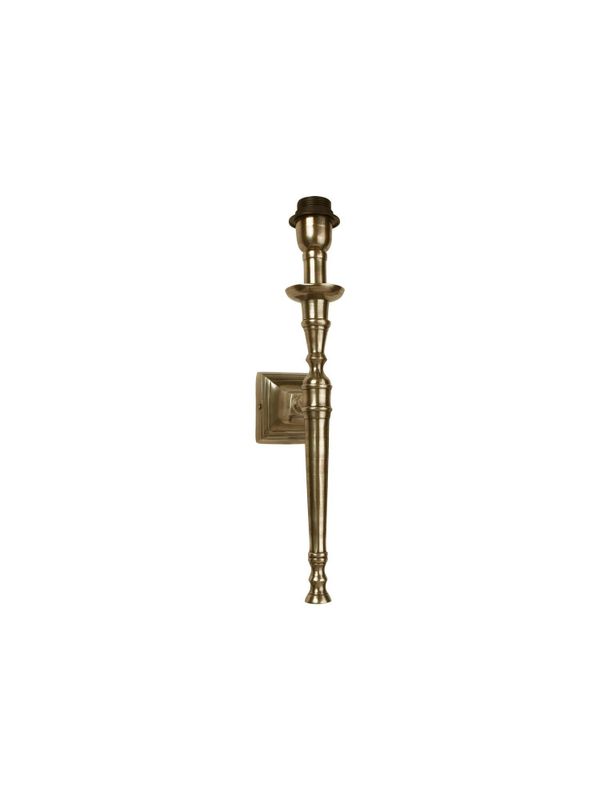 Salong Vägglampa Antikmässing 45cm | PR Home