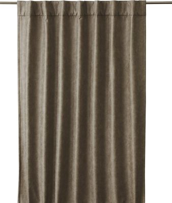 Lycke Gardin Mörkbrun 135x280cm Svanefors