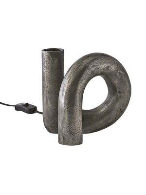 Notice Swirl Lampfot Råsilver 18cm | PR Home