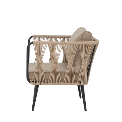 Fåtölj Brun Metall Pavone Fire-resistant | Bloomingville