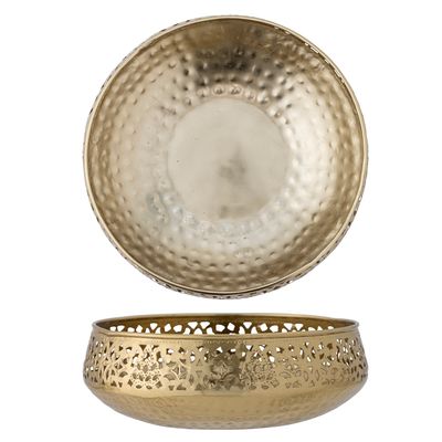 Dekorationsskål Guld Metall Aisha | Bloomingville