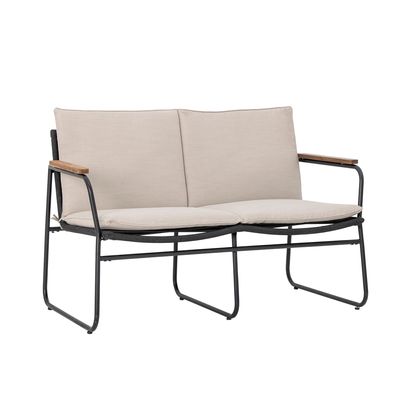 Soffa Svart Metall Hampton | Bloomingville