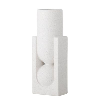Vas Vit Stengods Salome | Bloomingville