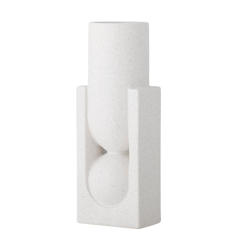Vas Vit Stengods Salome | Bloomingville