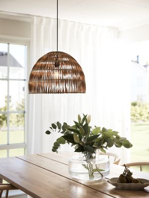 Lace Taklampa Natur 46cm | PR Home