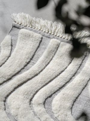 Svanefors Sita Ullmatta Grå 170x240 cm