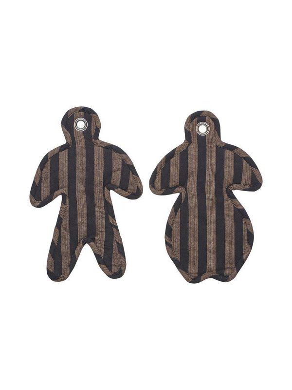 Svanefors Ava Grytlapp 2-pack Fudge 22x32 cm