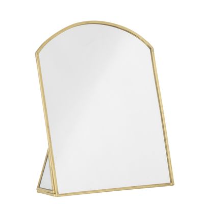 Inge Bordsspegel Mässing Glas H25cm Bloomingville