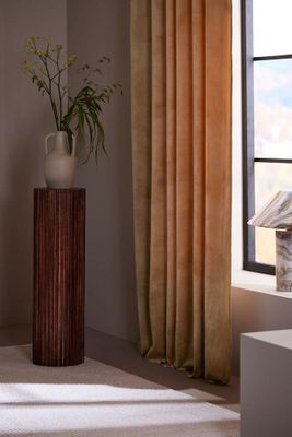 Svanefors Elise Gardin 2-pack Gul 135x280 cm