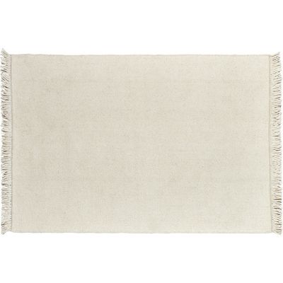 Lene Bjerre Daphne Matta Vit Ull L240 cm