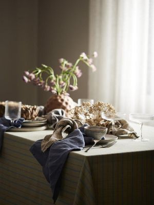 Svanefors Astrid Duk Salvia 140x280 cm