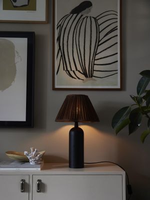 PR Home Carter Lampfot Mattsvart 35 cm