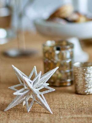 Prydnad Silver Plast Chue | Bloomingville