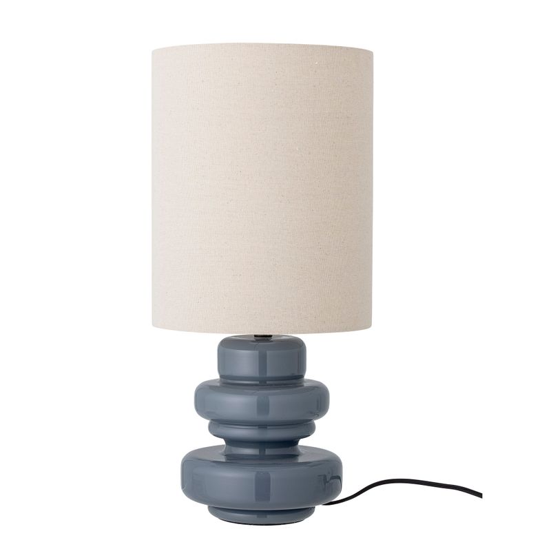 Bordslampa Blå Glas Fabiola | Bloomingville