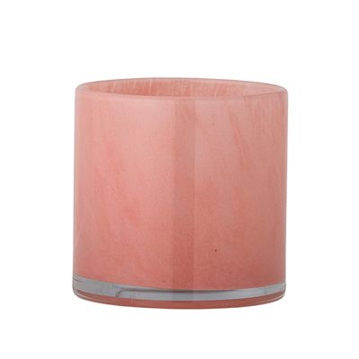 Värmeljushållare Rosa Glas Sakkara | Bloomingville