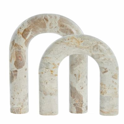 Lene Bjerre Ellia Dekoration Linne Marmor H25.5 cm