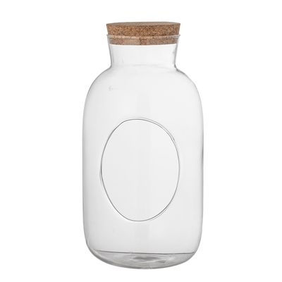 Kruka Klar Glas Brynild | Bloomingville