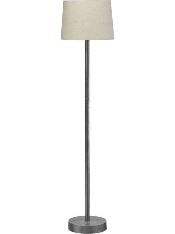 PR Home Columbus golvfot Med skärm Rustik silver