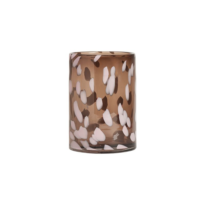 Ljusstake Rök Glas OYOY LIVING