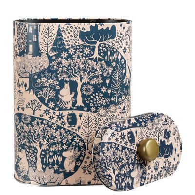 Martinex Mumin Park-burk oval med knopp Blå