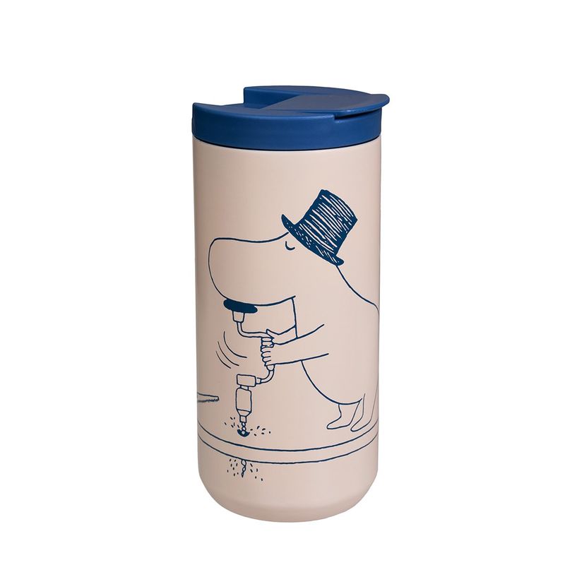 Martinex Mumin Novels-termosmugg Muminpappan 4,5 dl Beige
