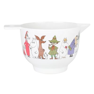 Martinex Mumin Figurer-bakskål melamin 1,5 liter Vit