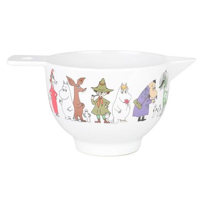 Martinex Mumin Figurer-bakskål melamin 1 liter Vit