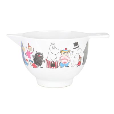 Martinex Mumin Figurer-bakskål melamin 1 liter Vit