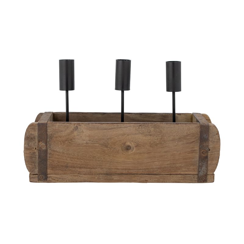 Ljusstake Brun Mango (träd) Ziggie | Bloomingville