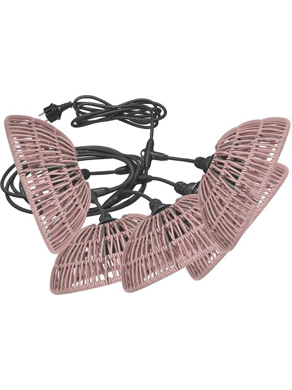 Flex Out Ljusslinga Inkl 5st Hue 20cm Rosa | PR Home