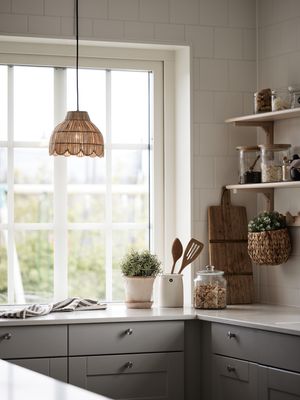 Pia Taklampa Natur 24cm | PR Home