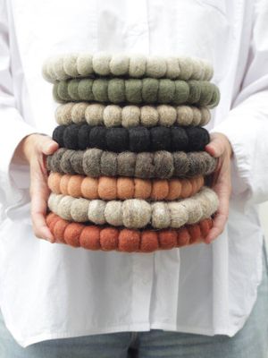 Svanefors Nisha Underlägg 2-pack Mossa 20 cm