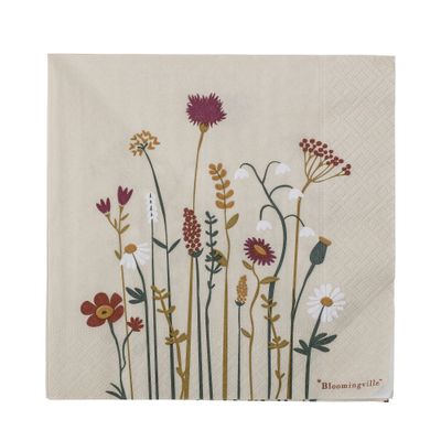 Servett Natur FSC© Mix, Papper Paige Pack of 20 | Bloomingville
