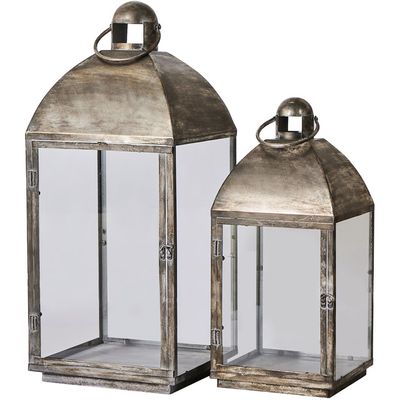 Lene Bjerre Misella Lykta Silver Järn Set om 2